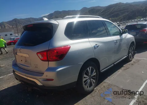 2019 Nissan Pathfinder Sv z USA, uszkodzony, nr VIN 5N1DR2MM5KC577023